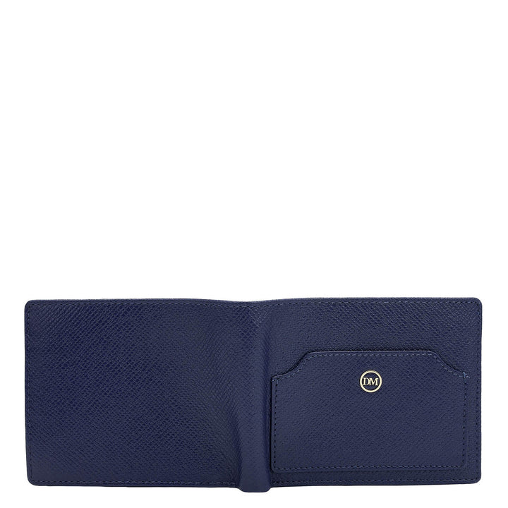 Franzy Leather Mens Wallet - Ink Blue