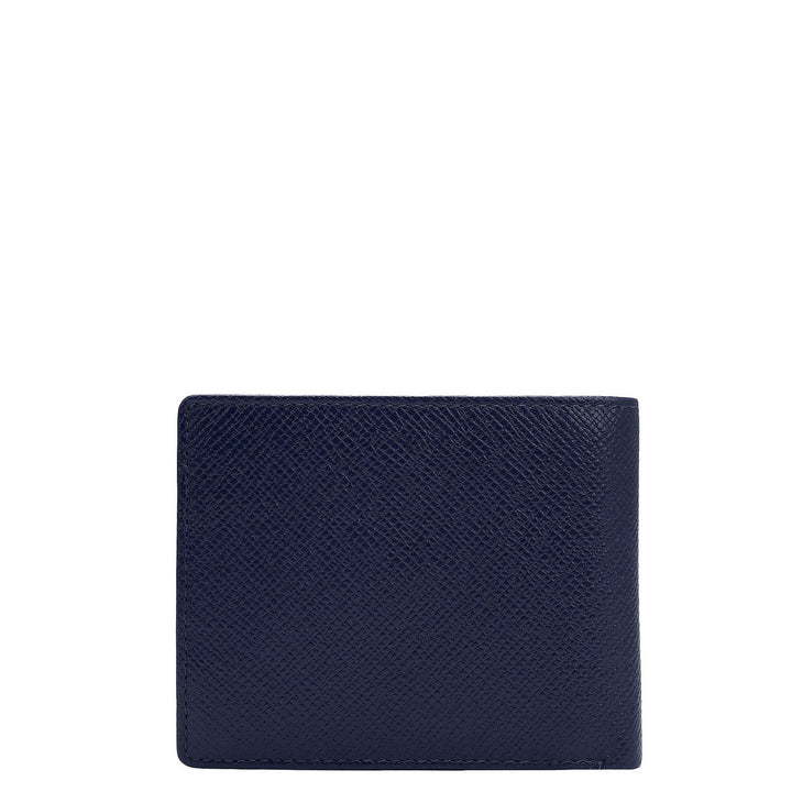 Franzy Leather Mens Wallet - Ink Blue
