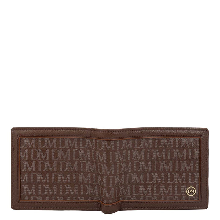 Date Bifold Leather Mens Wallet