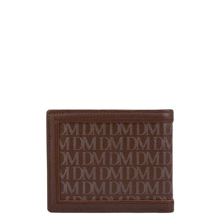 Date Bifold Leather Mens Wallet