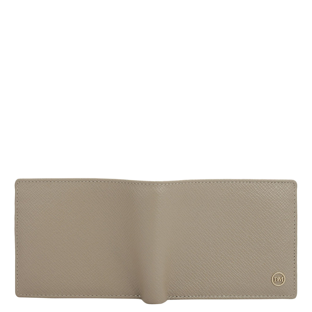 Chalk Bifold Leather Mens Wallet