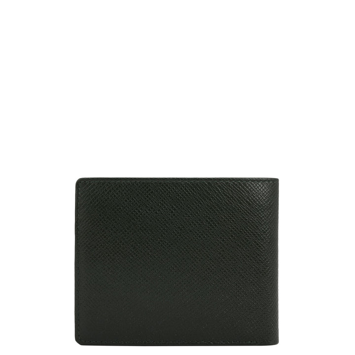 Petrol Green Bifold Leather Mens Wallet