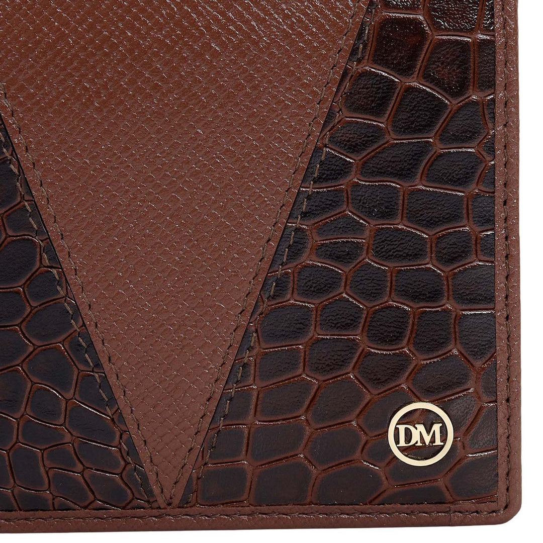 Date Bifold Leather Mens Wallet