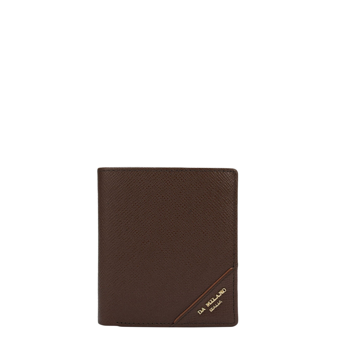 Date Bifold Leather Mens Wallet