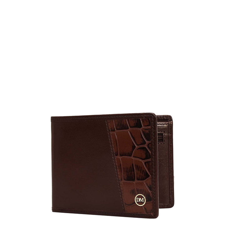 Brown Bifold Leather Mens Wallet