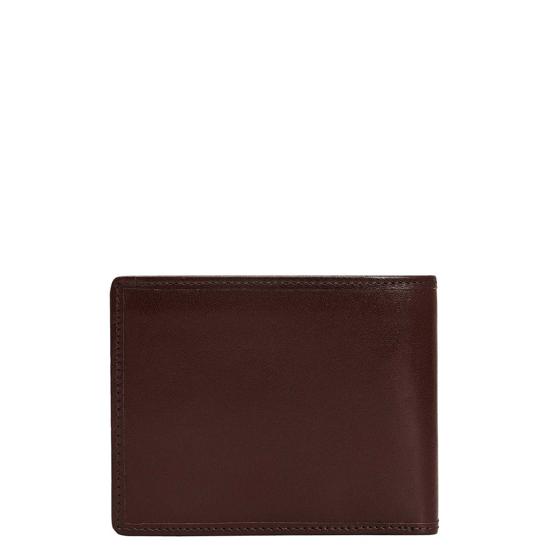 Brown Bifold Leather Mens Wallet