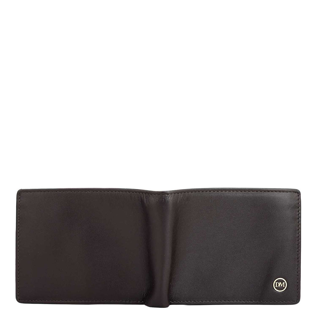 Brown Bifold Leather Mens Wallet