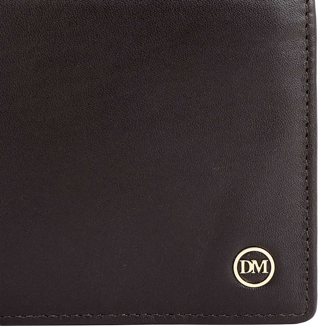 Brown Bifold Leather Mens Wallet