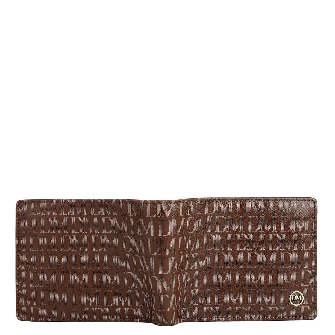 Date Bifold Leather Mens Wallet