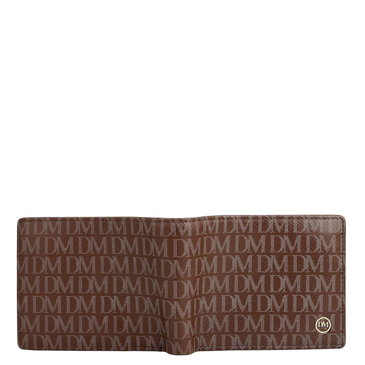 Date Bifold Leather Mens Wallet