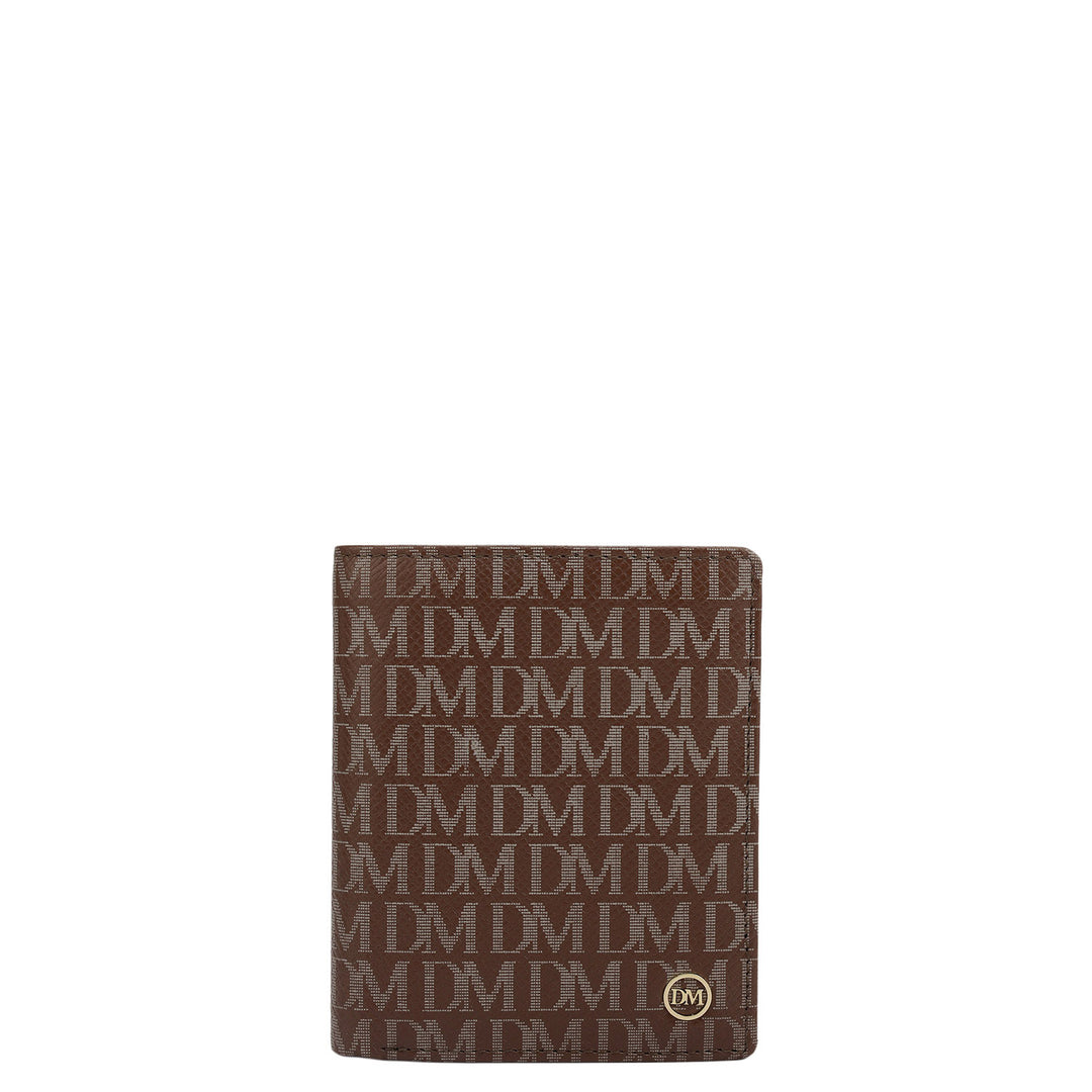 Date Bifold Leather Mens Wallet