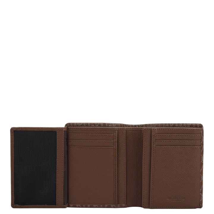 Date Bifold Leather Mens Wallet