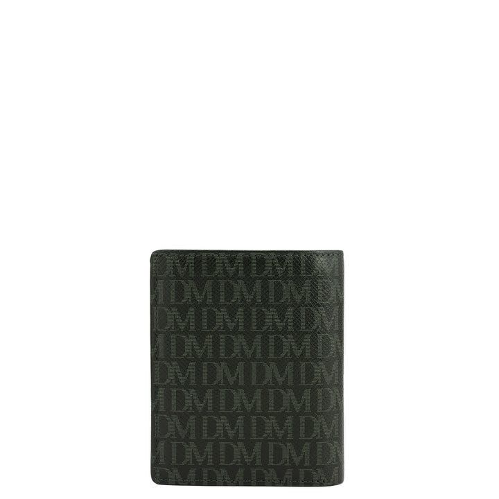 Petrol Green Bifold Leather Mens Wallet