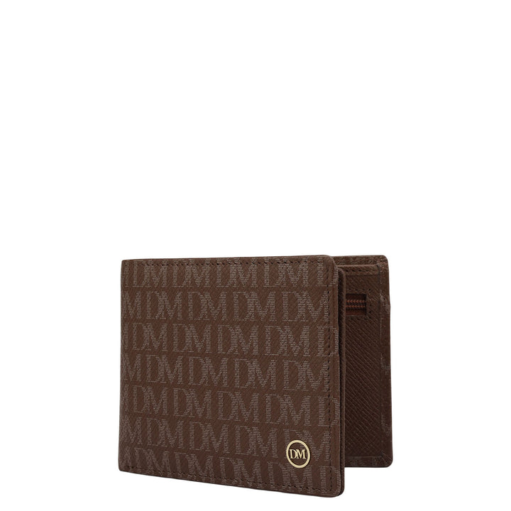 Date Bifold Leather Mens Wallet