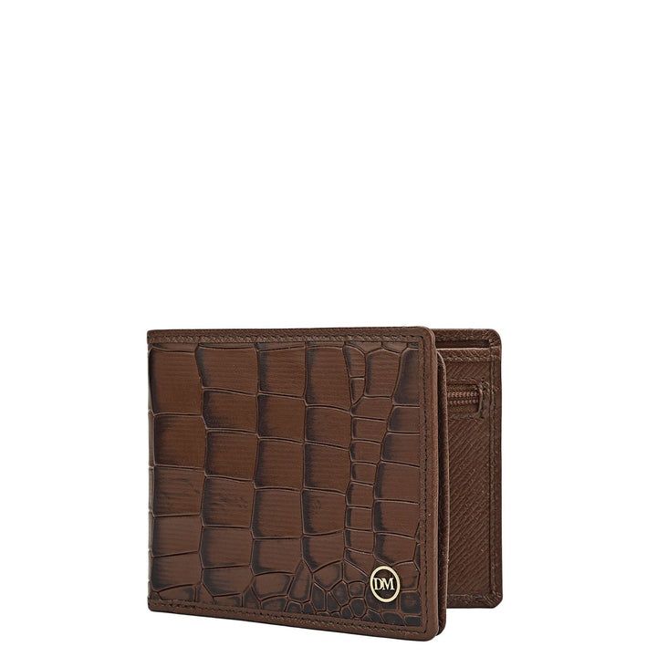 Date Bifold Leather Mens Wallet