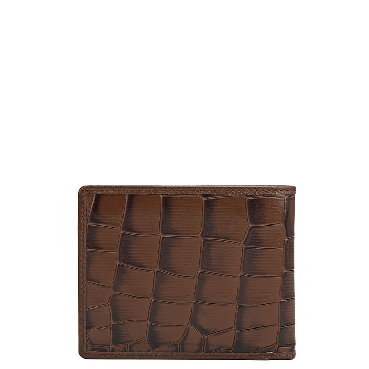 Date Bifold Leather Mens Wallet