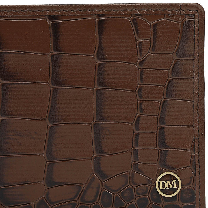 Date Bifold Leather Mens Wallet