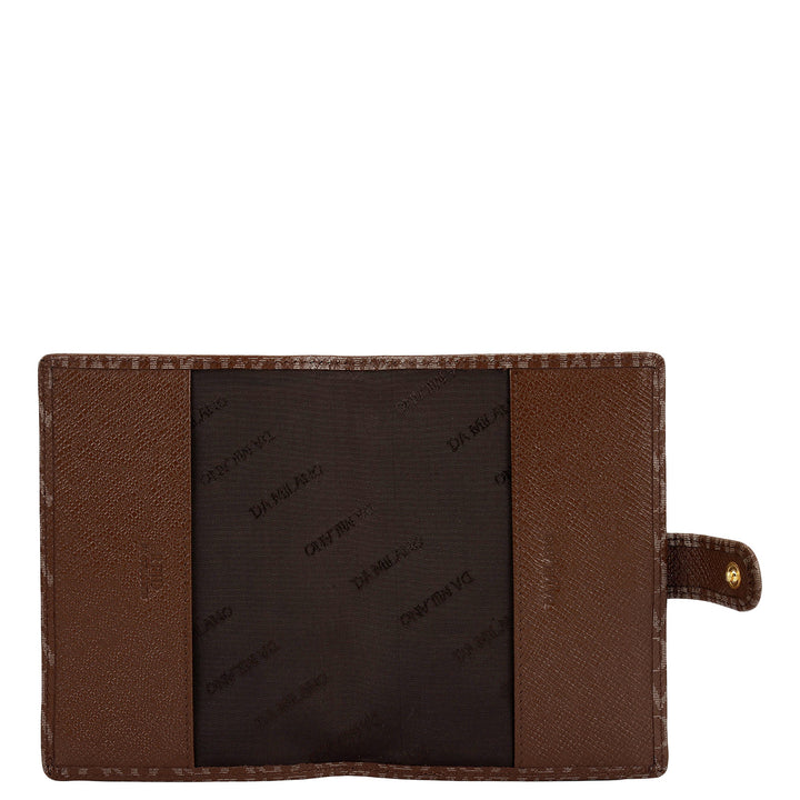 Monogram Leather Passport Case - Date