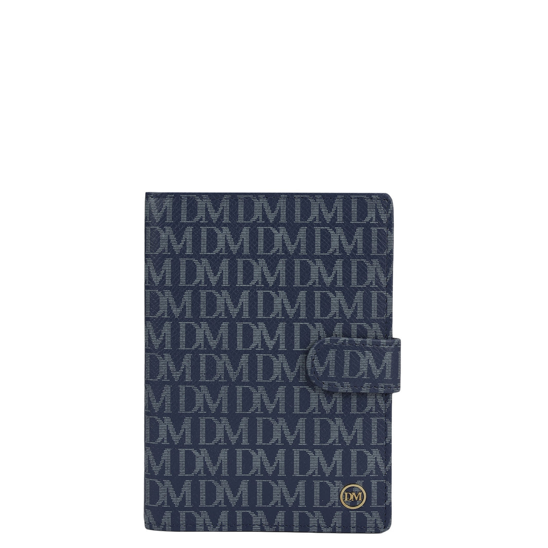 Monogram Leather Passport Case - Stardust