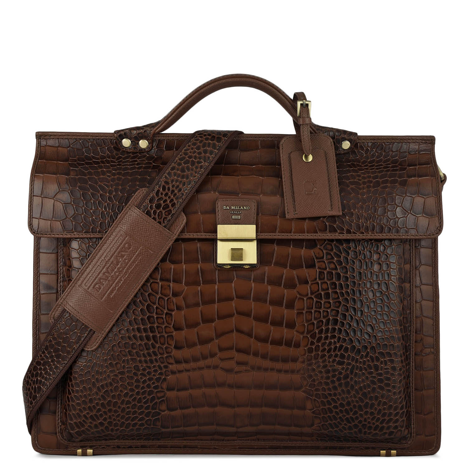 Croco Leather Portfolio - Date – Da Milano