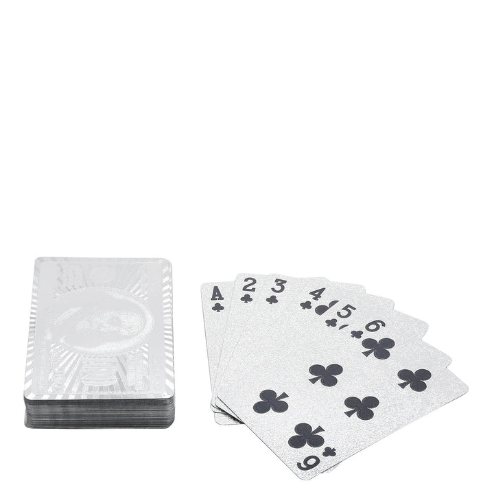 Wax Leather Playing Cards - Baby Pink