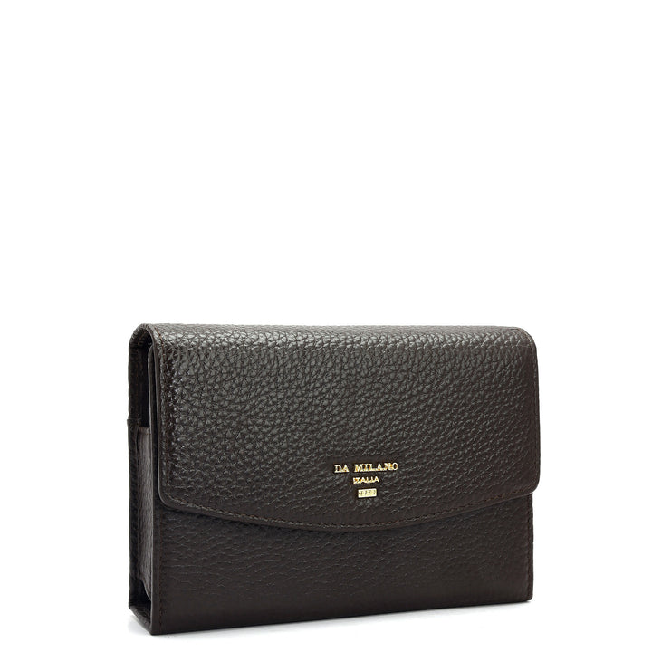 Wax Leather Playing Cards - Chocolate