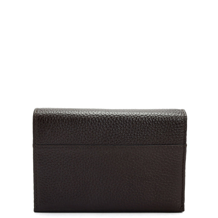 Wax Leather Playing Cards - Chocolate