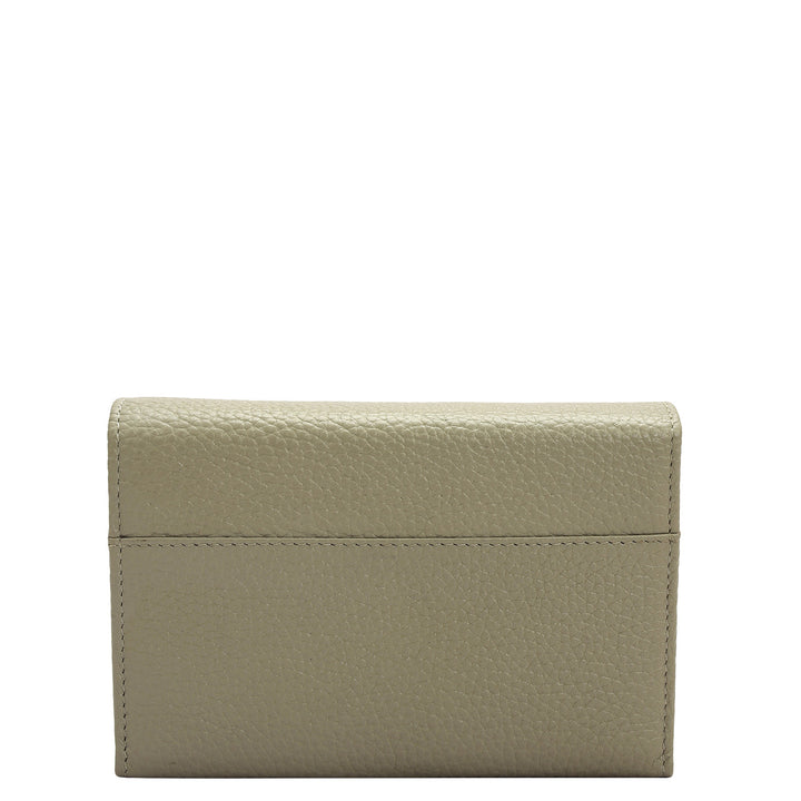 Wax Leather Playing Cards - Khaki