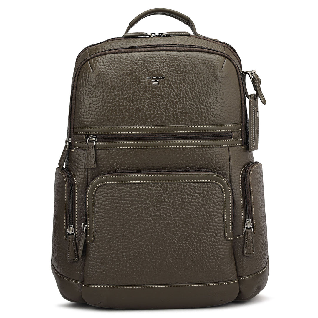 Bub Leather Backpack - Taupe