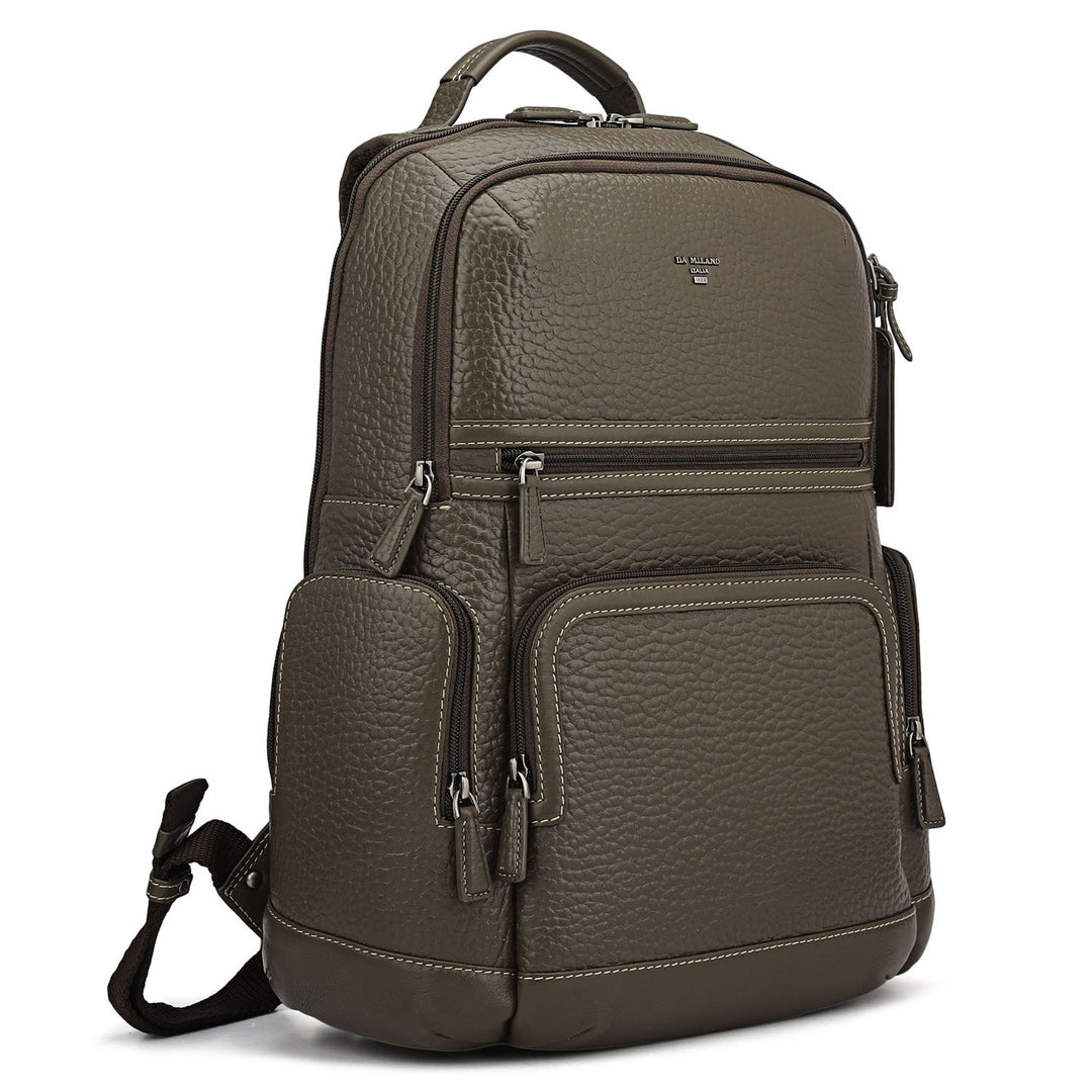 Bub Leather Backpack - Taupe