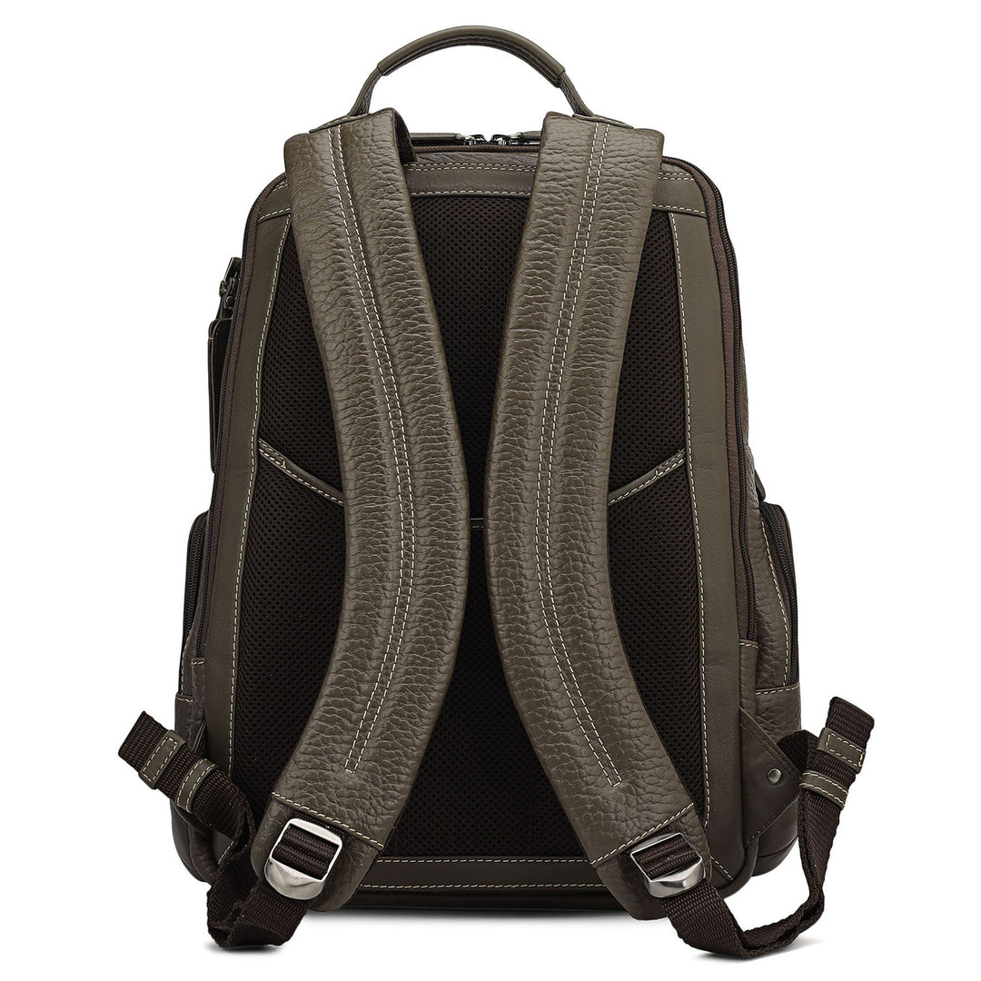 Bub Leather Backpack - Taupe