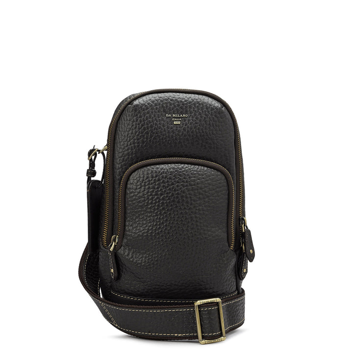 Bub Leather Crossbody - Brown