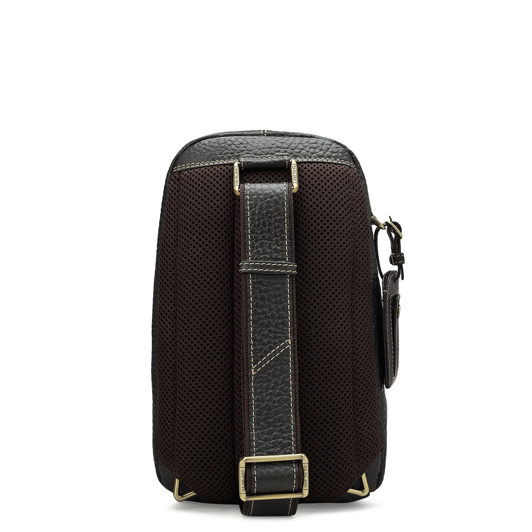 Bub Leather Crossbody - Brown