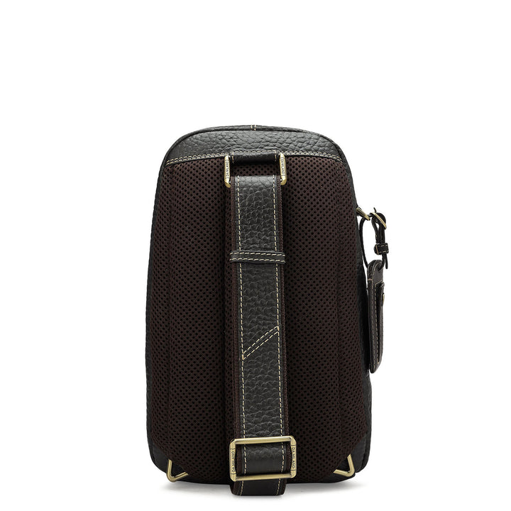 Bub Leather Crossbody - Brown