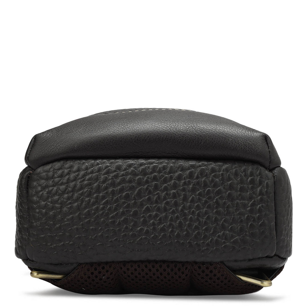 Bub Leather Crossbody - Brown