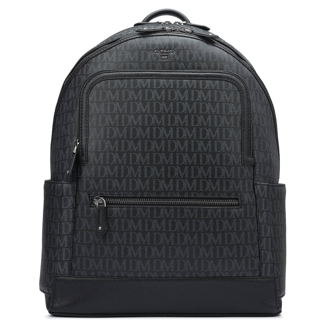 Signature Monogram Backpack – Black