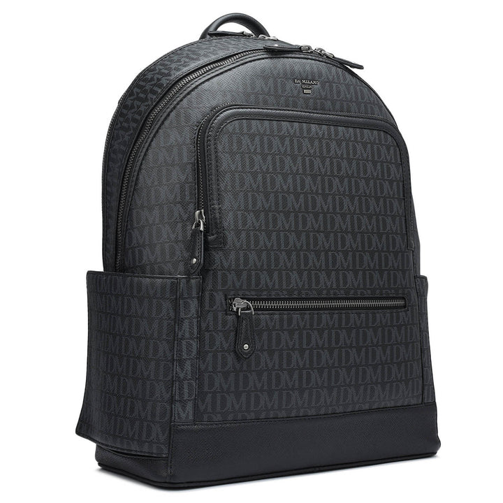 Signature Monogram Backpack – Black