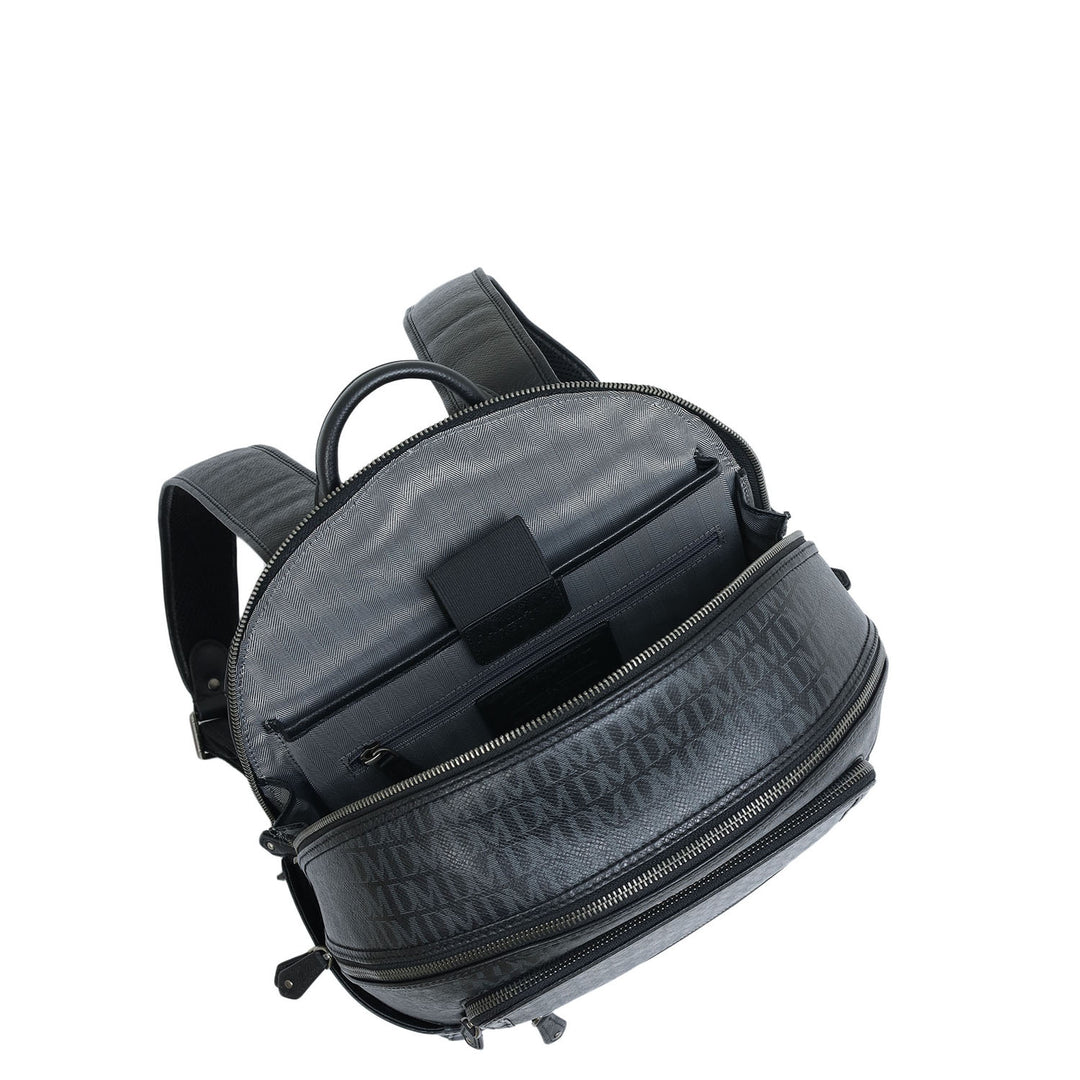 Signature Monogram Backpack – Black
