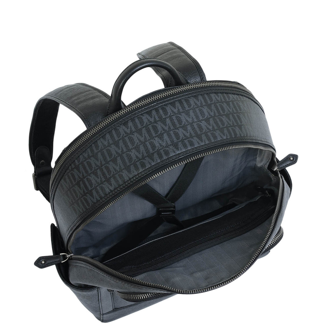 Signature Monogram Backpack – Black