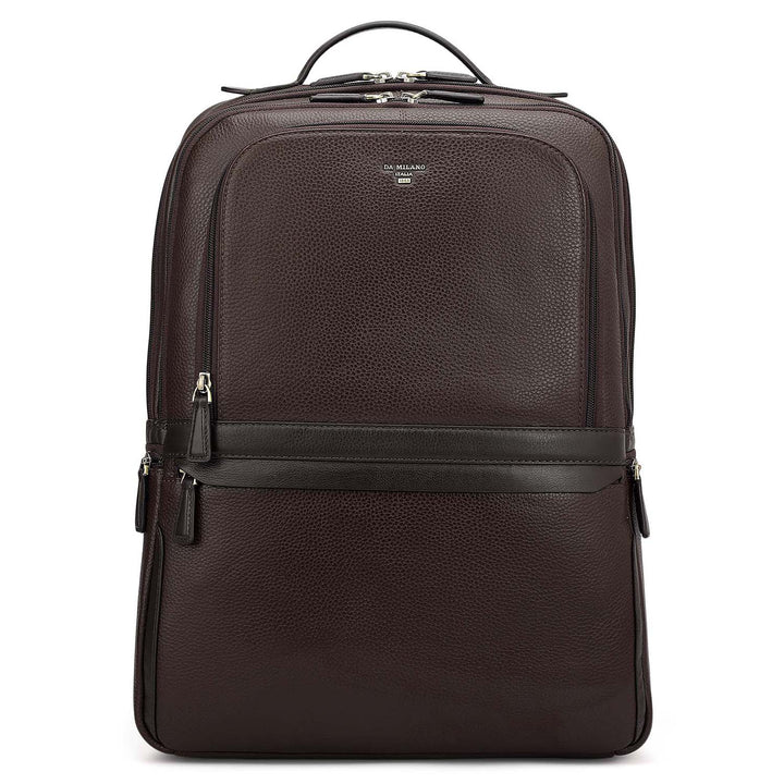 Wax Leather Backpack - Chocolate