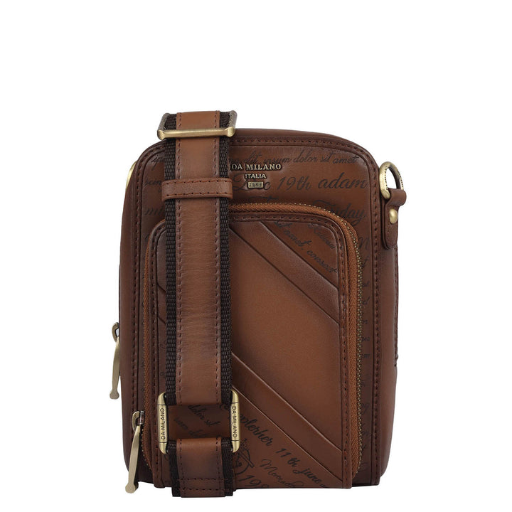 Signato Leather Men Sling - Tan