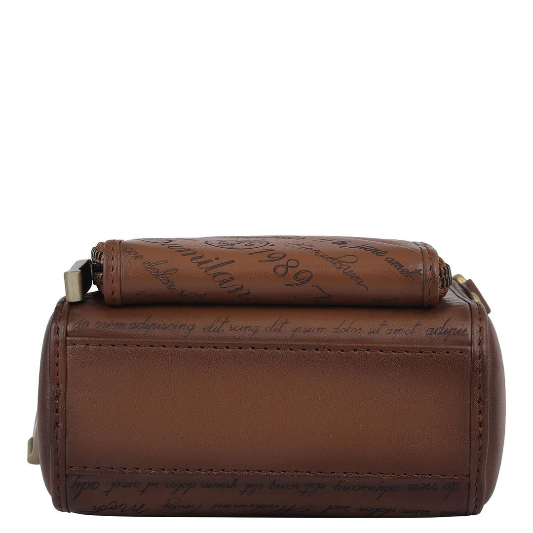 Signato Leather Men Sling - Tan