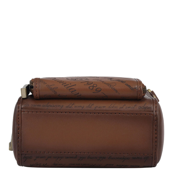 Signato Leather Men Sling - Tan