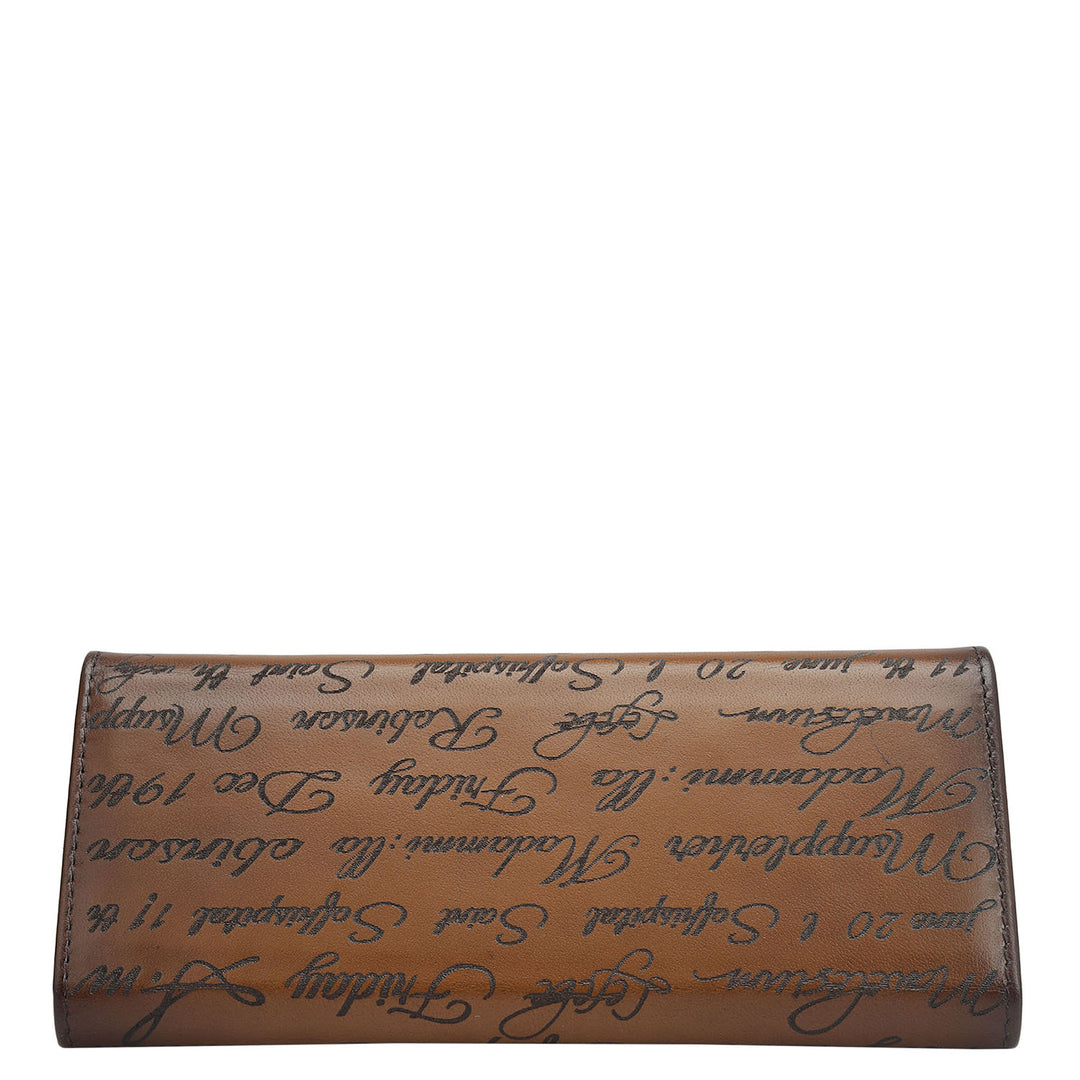 Signato Leather Spectacle Case - Cognac
