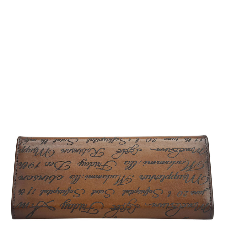 Signato Leather Spectacle Case - Cognac