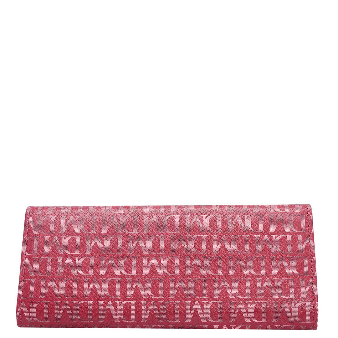 Monogram Leather Spectacle Case - Plumberry