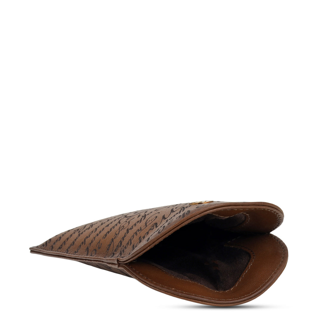 Signato Leather Spectacle Case - Cognac