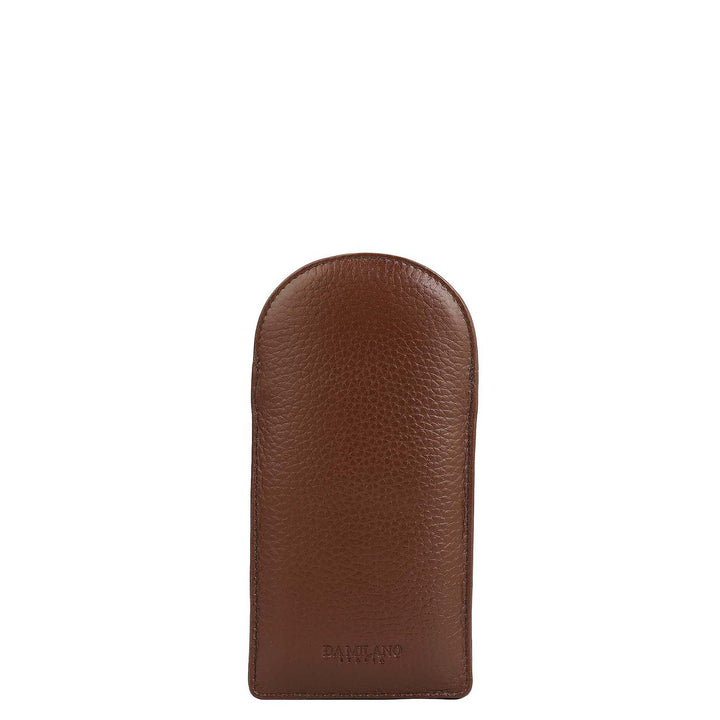 Wax Leather Spectacle Case - Espresso