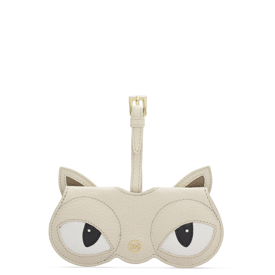 Wax Leather Spectacle Case - Butter