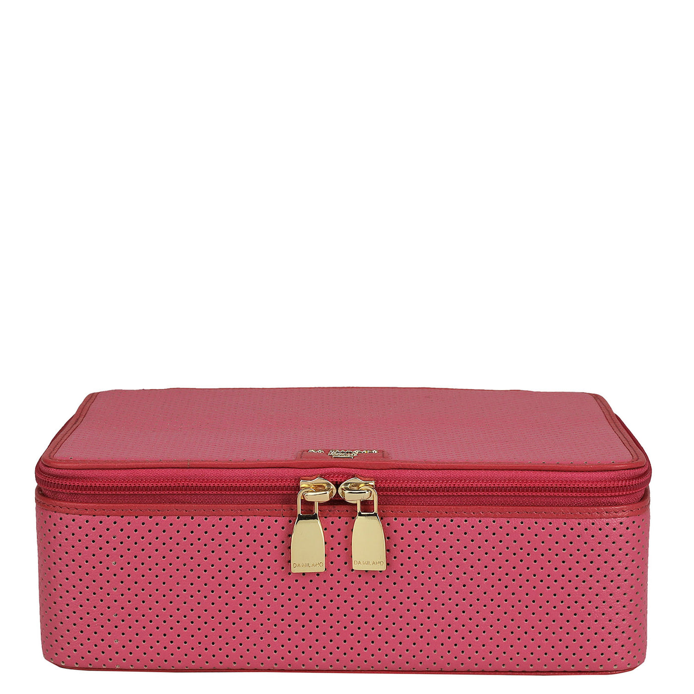 Pun Leather Spectacle Case - Hot Pink
